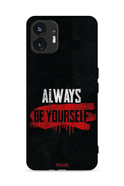 Tolwak Nothing Phone (2) 5G Protective Case Cover Always Be Yourself