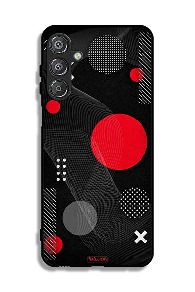 Tolwak غطاء حماية لهاتف سامسونج جالاكسي M16 5G بنمط دائري ومتقاطع
