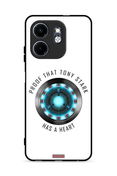Tolwak غطاء حماية لهاتف Infinix Hot 50i 4G دليل على أن توني ستارك لديه قلب