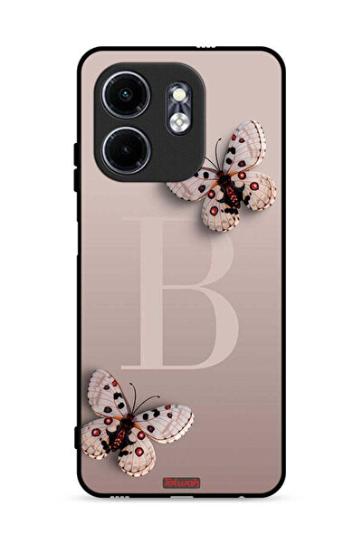 Tolwak غطاء حماية لهاتف إنفينيكس سمارت 9 4G بنقشة فراشات