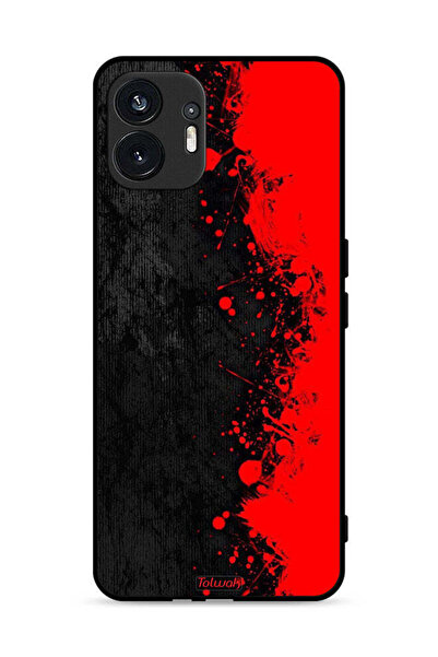 Tolwak Nothing Phone (2) 5G Protective Case Cover Paint Abstract Pattern