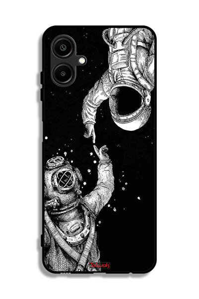 Tolwak غطاء حماية لهاتف سامسونج جالاكسي A06 4G بتصميم رواد فضاء