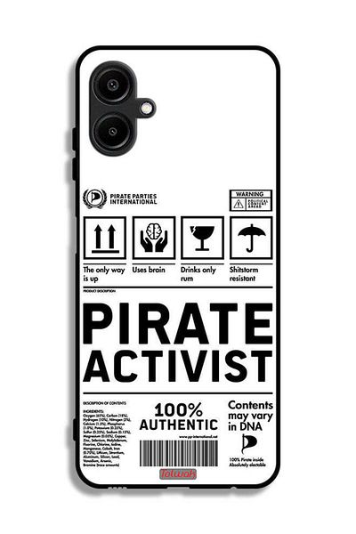 Tolwak Samsung Galaxy F06 5G Protective Case Cover Private Activist Sticker