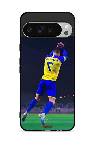Tolwak غطاء حماية لهاتف Google Pixel 9 Pro XL بتصميم كريستيانو رونالدو