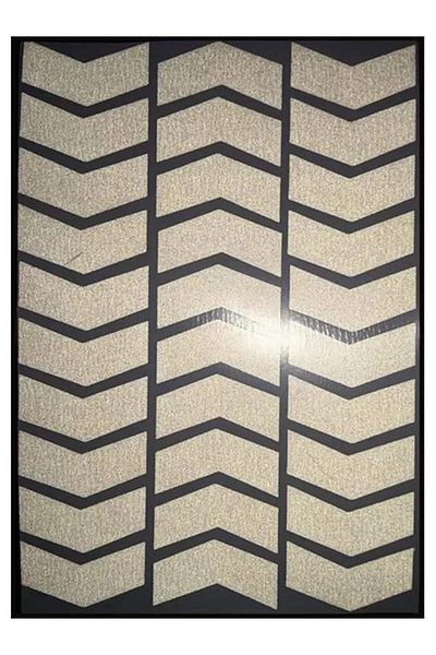 Mu Art Ahşap Arrow Shaped Reflective White Sticker