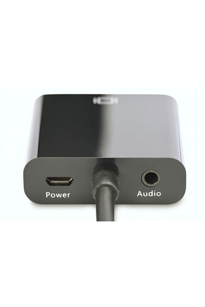 Digitus Convertor HDMI la VGA cu Audio Negru