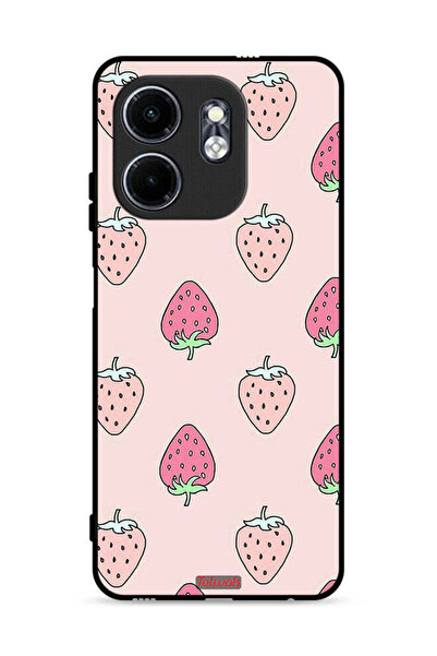 Tolwak غطاء حماية لهاتف إنفينيكس سمارت 9 4G - أيقونة الفراولة