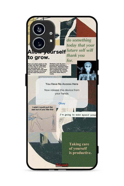 Tolwak غطاء حماية لهاتف Nothing Phone (1) 5G يسمح لك بالنمو