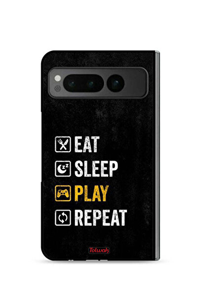 Tolwak غطاء حماية لجهاز Google Pixel Fold 5G، تناول الطعام، النوم، اللعب، الت...
