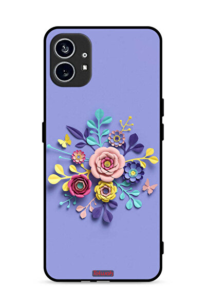 Tolwak غطاء حماية لهاتف Nothing Phone (1) 5G بفن الزهور