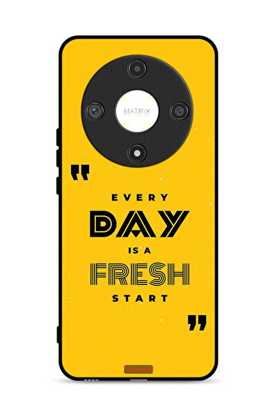 Tolwak غطاء حماية لهاتف Honor X9b 5G كل يوم هو بداية جديدة