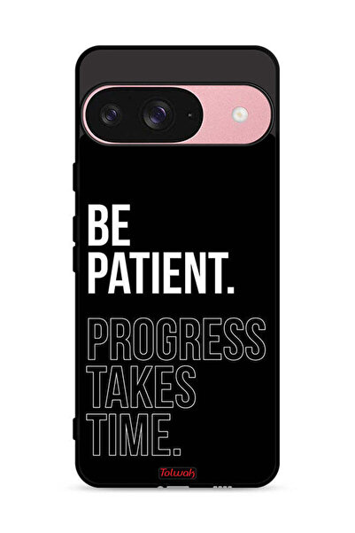 Tolwak غطاء حماية لجهاز Google Pixel 9 - كن صبورًا، فالتقدم يستغرق وقتًا