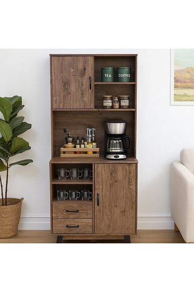 Kreslo Multi-purpose wooden coffee corner - Width: 80 cm Height: 180 cm Depth: 40 cm