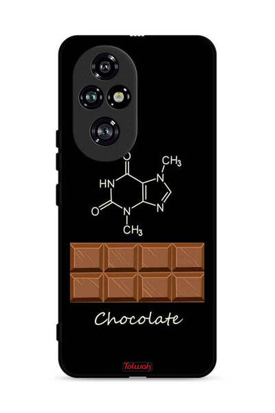 Tolwak غطاء حماية لهاتف Honor 200 Pro 5G - لون شوكولاتة