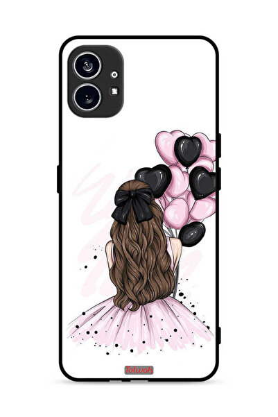 Tolwak غطاء حماية لهاتف Nothing Phone (1) 5G يحمل بالونات فنية للفتيات