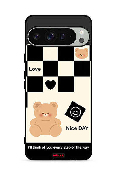 Tolwak غطاء حماية لجهاز Google Pixel 9 Pro، سأفكر فيك في كل خطوة على الطريق