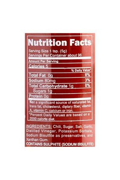 YABANEEZ SRIRACHA CHILI SAUCE (740ML) "HUY FONG FOODS" (CARTOON OF 12 PACKS)