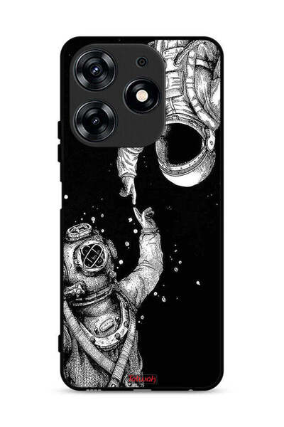 Tolwak غطاء حماية لهاتف تكنو سبارك 10 برو 4G بتصميم رواد فضاء