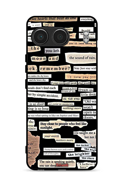 Tolwak غطاء حماية لهاتف OnePlus Nord 4 5G مع ملصقات اقتباسات