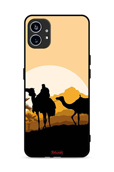 Tolwak غطاء حماية لهاتف Nothing Phone (1) 5G بتصميم فن الجمال في الصحراء