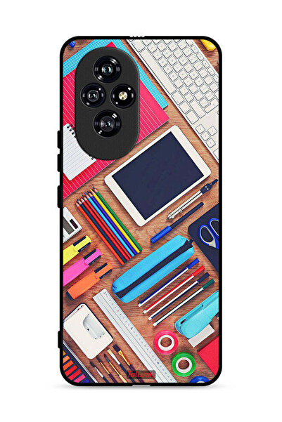 Tolwak غطاء حماية لهاتف Honor 200 5G بتصميم فتاة هوبي ديسك