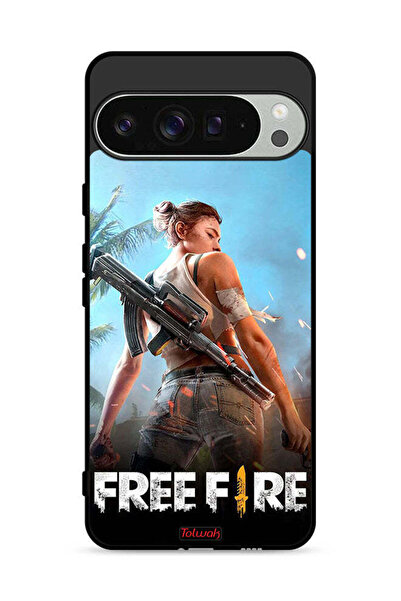 Tolwak غطاء حماية لجهاز Google Pixel 9 Pro - Free Fire