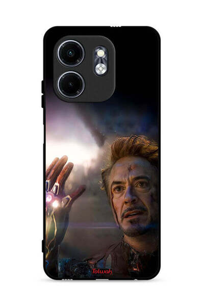 Tolwak غطاء حماية لهاتف إنفينيكس سمارت 9 4G - أنا الرجل الحديدي