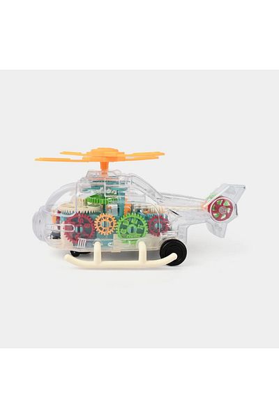 rexa Universal Electric Gear Helicopter With Light & Music For Kids