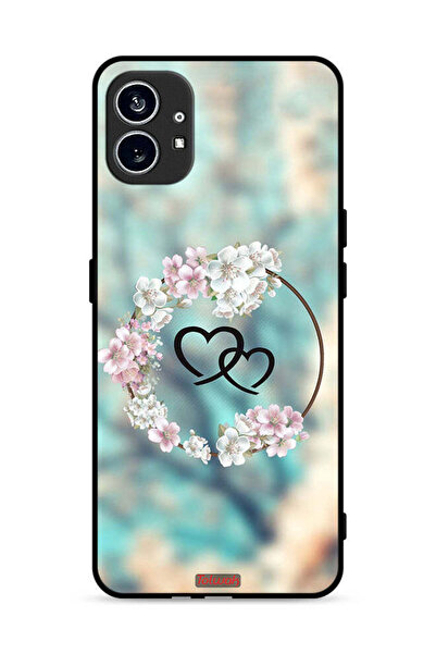 Tolwak غطاء حماية لهاتف Nothing Phone (1) 5G بتصميم قلوب في فن الخاتم