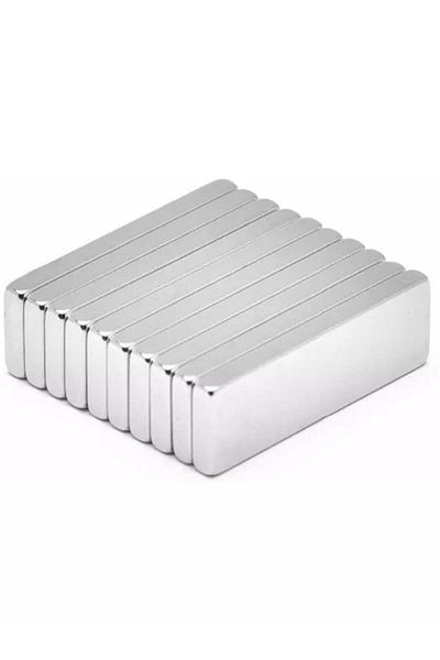 Mu Art Ahşap Angled Neodymium Magnet Magnet Rectangular 30X10X3 mm - 5 Pieces