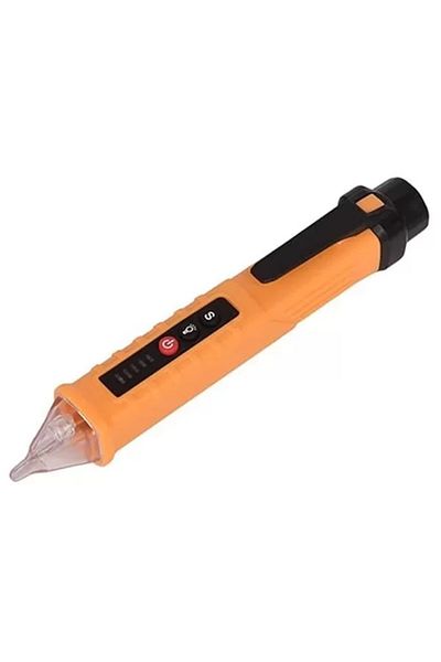 Mu Art Ahşap Ac10 Stilo de verificare a tensiunii fără contact pentru controlul fazelor fără contact