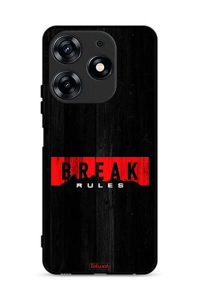 Tolwak غطاء حماية لهاتف Tecno Spark 10 Pro 4G - كسر القواعد