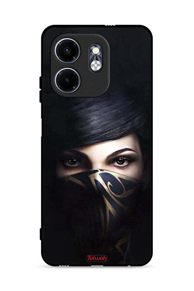 Tolwak غطاء حماية لهاتف إنفينيكس سمارت 9 4G بطبعة فتاة محجبة