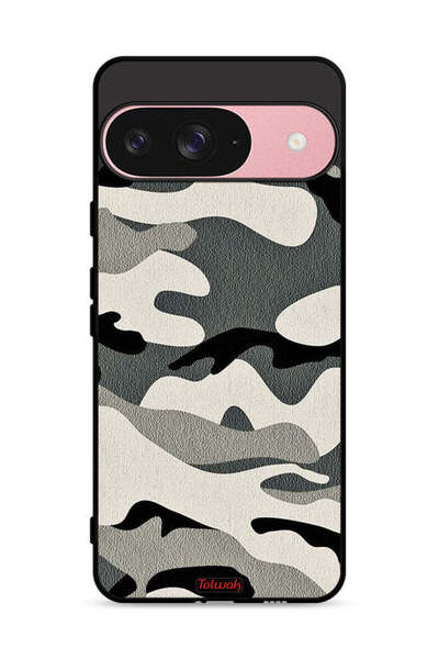 Tolwak غطاء حماية مموه لهاتف Google Pixel 9