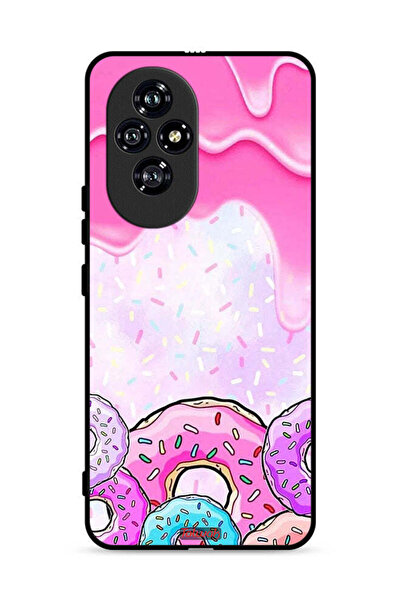 Tolwak غطاء حماية لهاتف Honor 200 5G بألوان الدونات