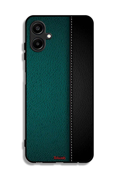 Tolwak غطاء حماية جلدي بنقشة جلد لهاتف Samsung Galaxy F06 5G