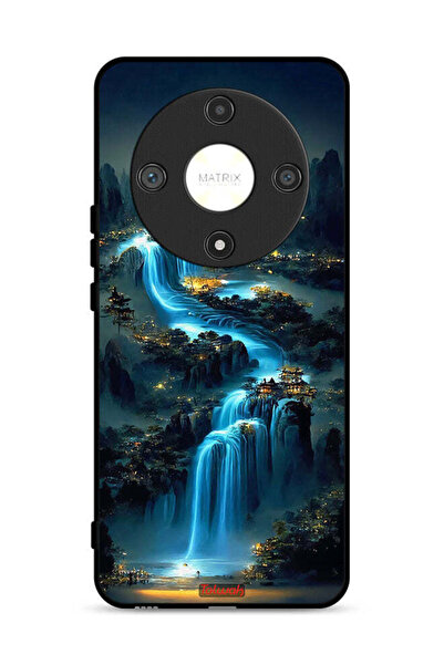 Tolwak غطاء حماية لهاتف Honor X9b 5G بتصميم شلال فني