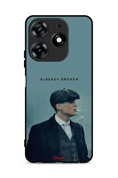 Tolwak غطاء حماية لهاتف Tecno Spark 10 Pro 4G مكسور بالفعل