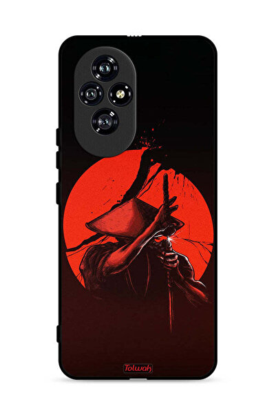 Tolwak غطاء حماية لهاتف Honor 200 5G بتصميم محارب السيف