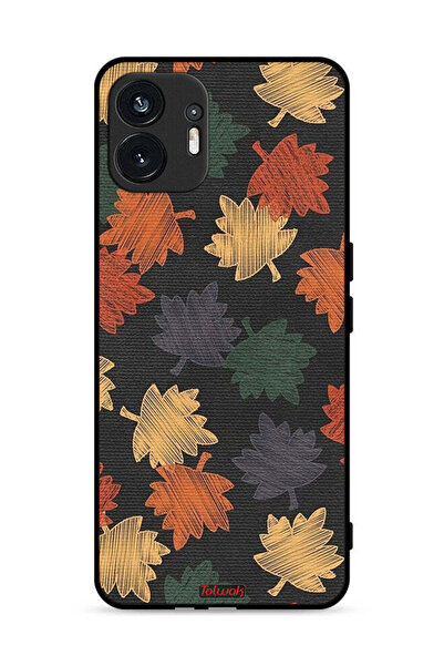Tolwak Nothing Phone (2) 5G Protective Case Cover Autumn Leaves Art