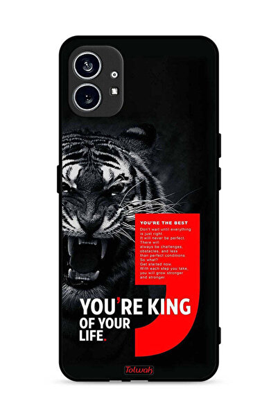 Tolwak غطاء حماية لهاتف Nothing Phone (1) 5G أنت ملك حياتك