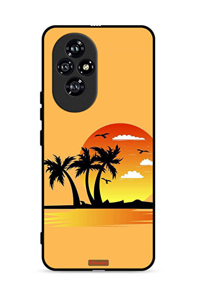 Tolwak Honor 200 5G Protective Case Cover Drawing Abstract Design