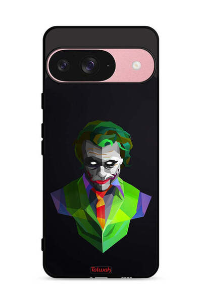 Tolwak غطاء حماية لجهاز Google Pixel 9 بتصميم فن تجريدي للجوكر