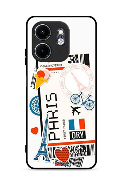 Tolwak غطاء حماية لهاتف Infinix Smart 9 4G، ملصق باريسي