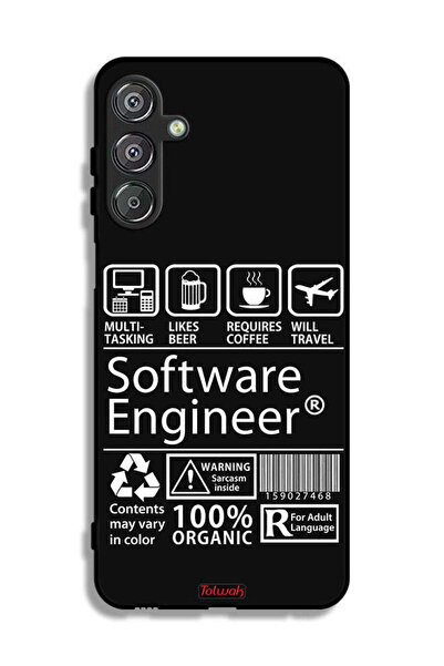 Tolwak غطاء حماية لهاتف Samsung Galaxy A16، ملصق مهندس برمجيات