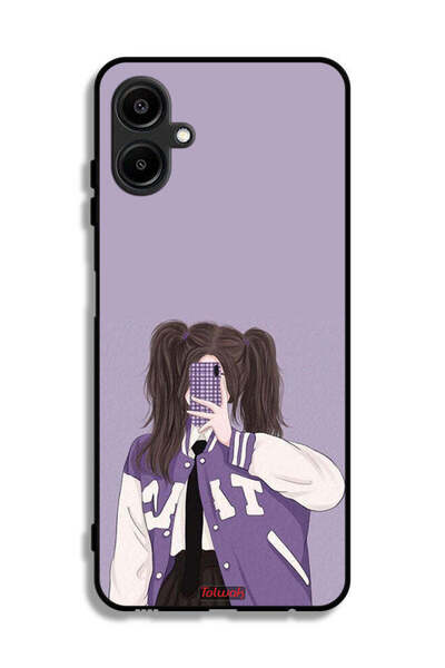 Tolwak غطاء حماية لهاتف Samsung Galaxy M06 5G لالتقاط صور سيلفي