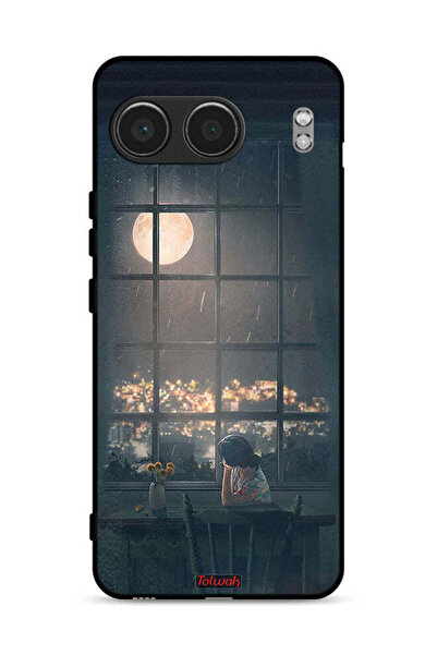Tolwak غطاء حماية لهاتف OnePlus Nord 4 5G برسومات القمر