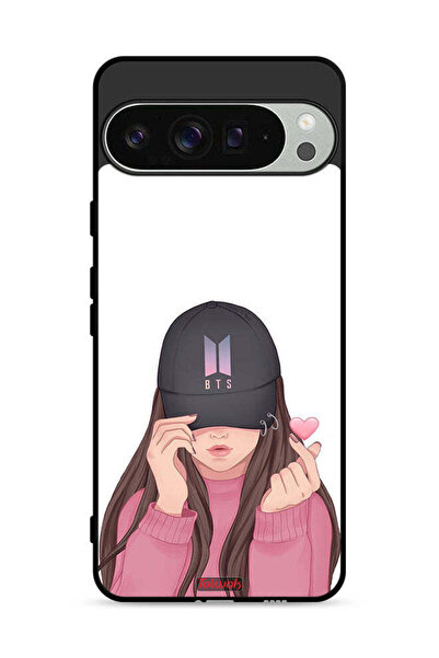 Tolwak غطاء حماية لهاتف Google Pixel 9 Pro - فتاة تلتقط الصور