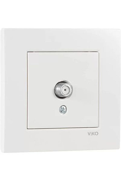STOREMAX Karre Beyaz Satellite Socket F Kon-10 Db A.Opp