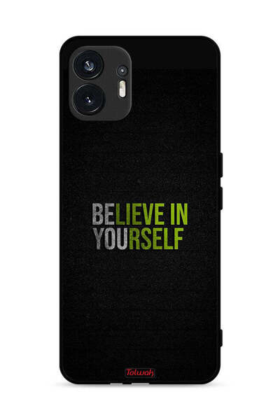 Tolwak Nothing Phone (2) 5G Protective Case Cover Believe In Yourself